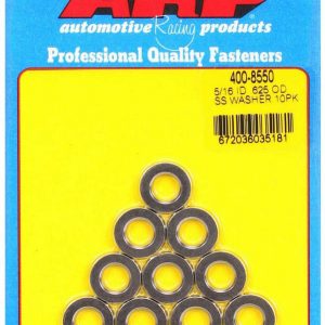 S/S Flat Washers - 5/16 ID x .625 OD (10) ARP400-8550
