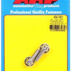 S/S Thermostat Hsg. Bolt Kit - 12pt. LS1/LS2 ARP434-7401