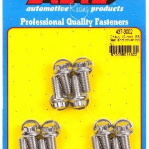 S/S Rear End Cover Bolt Kit - 12-Bolt Chevy ARP437-3002