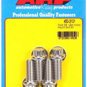 SBF S/S Motor Mount Bolt Kit - 12pt. ARP450-3101