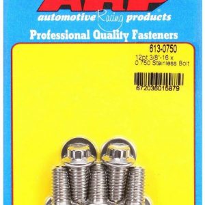 S/S Bolt Kit - 12pt. (5) 3/8-16 x .750 ARP613-0750