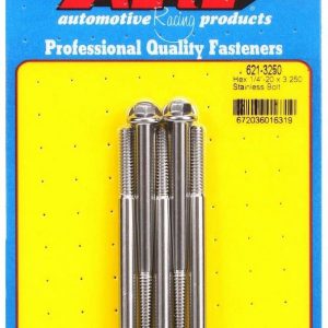 S/S Bolt Kit - 6pt. (5) 1/4-20 x 3.250 ARP621-3250
