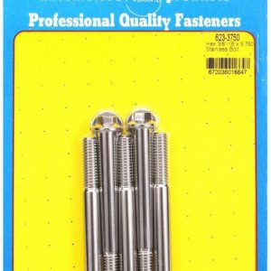 S/S Bolt Kit - 6pt. (5) 3/8-16 x 3.750 ARP623-3750
