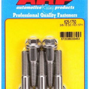 S/S Bolt Kit - 6pt. (5) 3/8-16 x 1.750 ARP625-1750