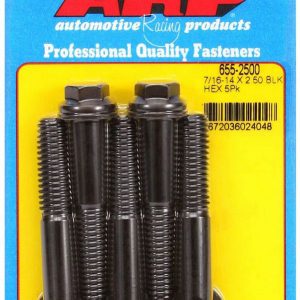 Bolt Kit - 6pt. (5) 7/16-14 x 2.500 ARP655-2500
