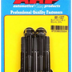 8mm x 1.25 x 50mm 6pt Bolt Kit (5pk) ARP661-1007