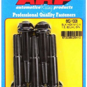 Bolt Kit - 6pt. (5) 10mm x 1.5 x 60mm ARP662-1008