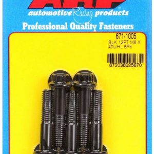 Bolt Kit - 12pt. (5) 8mm x 1.25 x 40mm ARP671-1005