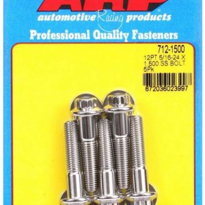 S/S Bolt Kit - 12pt. (5) 5/16-24 x 1.500 ARP712-1500