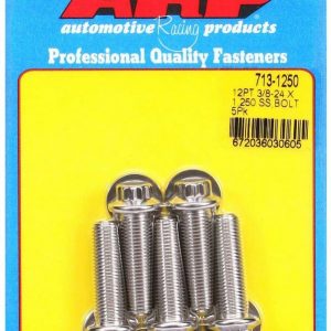 S/S Bolt Kit - 12pt. (5) 3/8-24 x 1.250 ARP713-1250