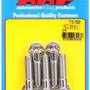 S/S Bolt Kit - 12pt. (5) 3/8-24 x 1.500 ARP713-1500
