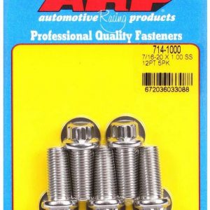 S/S Bolt Kit - 12pt. (5) 7/16-20 x 1.000 ARP714-1000