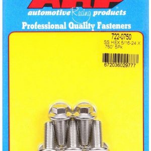 S/S Bolt Kit - 6pt. (5) 5/16-24 x .750 ARP722-0750