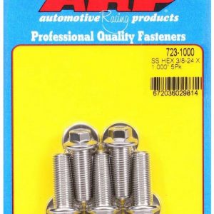S/S Bolt Kit - 6pt. (5) 3/8-24 x 1.000 ARP723-1000