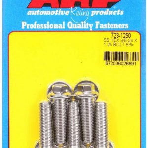 S/S Bolt Kit - 6pt. (5) 3/8-24 x 1.250 ARP723-1250