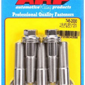 S/S Bolt Kit - 6pt. (5) 1/2-20 x 2.000 ARP745-2000