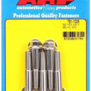 Bolt Kit - SS 6pt 5pk 8mm x 1.25 x 45mm ARP761-1006