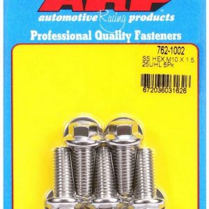 S/S Bolt Kit - 6pt. (5) 10mm x 1.5 x 25mm ARP762-1002