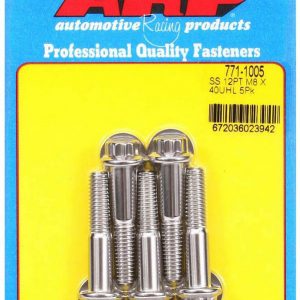 S/S Bolt Kit - 12pt. (5) 8mm x 1.25 x 40 ARP771-1005