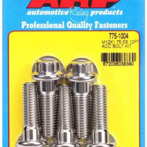 S/S Bolt Kit - 12pt. (5) 12mm x 1.75 x 40mm ARP775-1004