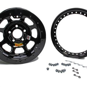 15x8 4in 5.00 Black w/ Black Ring ARW53-185040B