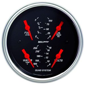 3-3/8in Quad Gauge ATM1412