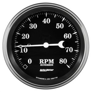 3-3/8 Tachometer 8000 RPM Old Tyme In-Dash ATM1790