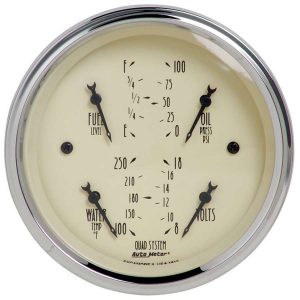 3-3/8in A/B Quad Gauge ATM1812