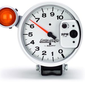 5in Auto Gauge Tach -10K Silver Face ATM233911