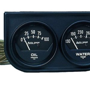 2in Black Mech. Gauge Panel ATM2345
