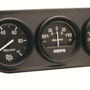 2in Blk Mech Gauge Pnl ATM2393
