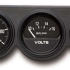 2-5/8 Blk Mech Gauge Pnl ATM2398