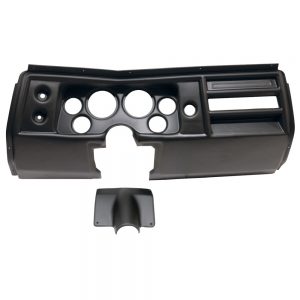 Direct Fit Gauge Panel Chevelle 68 Black ATM2901