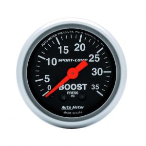 2-1/16in Sport Comp 0-35 Boost Gauge ATM3304