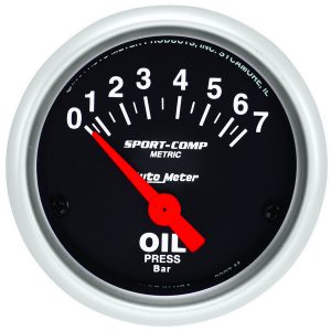 2-1/16 Mini S/C Oil Pressure Gauge - Metric ATM3327-M
