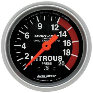 2-1/16in Sport Comp NOS Pressure Gauge ATM3328