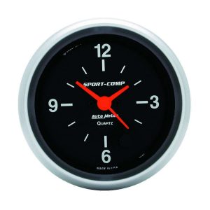 2-5/8in S/C 12-Volt Clock ATM3585