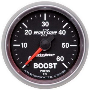 2-1/16in S/C II Boost Gauge 0-60psi ATM3605