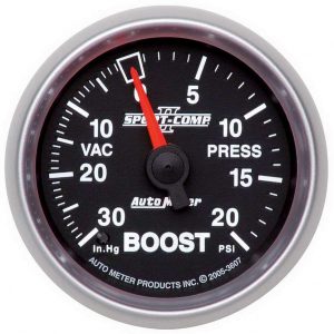 2-1/16in S/C II Boost Gauge 30inhg/20psi ATM3607