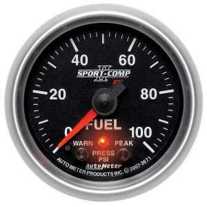 2-1/16 S/C II Fuel Press Gauge - 0-100psi ATM3671