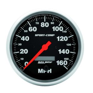 5in Sport Comp. Elec. 160 MPH Speedometer ATM3989
