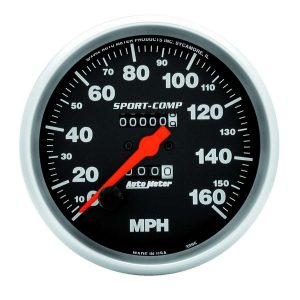 5in Sport Comp 160mph Speedometer ATM3995