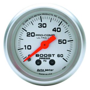 2-1/16in U/L Boost Gauge 0-60psi ATM4305