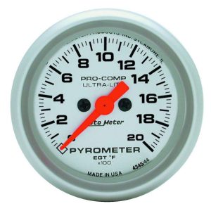 2-1/16in U/L 2000 Degree Pyrometer ATM4345