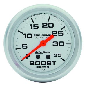 2-5/8in Ultra-Lite 0-35 Boost Gauge ATM4404