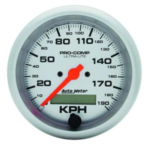 3-3/8in U/L Speedometer 190KPH Metric ATM4487-M