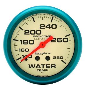 2-5/8 Ultra-Nite Water Temp Gauge 140-280 ATM4531