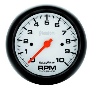 3-3/8in Phantom In-Dash Tach 10000 RPM ATM5897