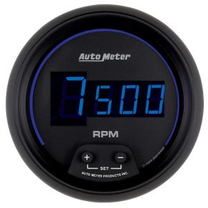 3-3/8 Cobalt Digital In-Dash Tach - Black ATM6997