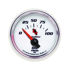 2-1/16in C2/S Oil Press. Gauge 0-100psi ATM7127